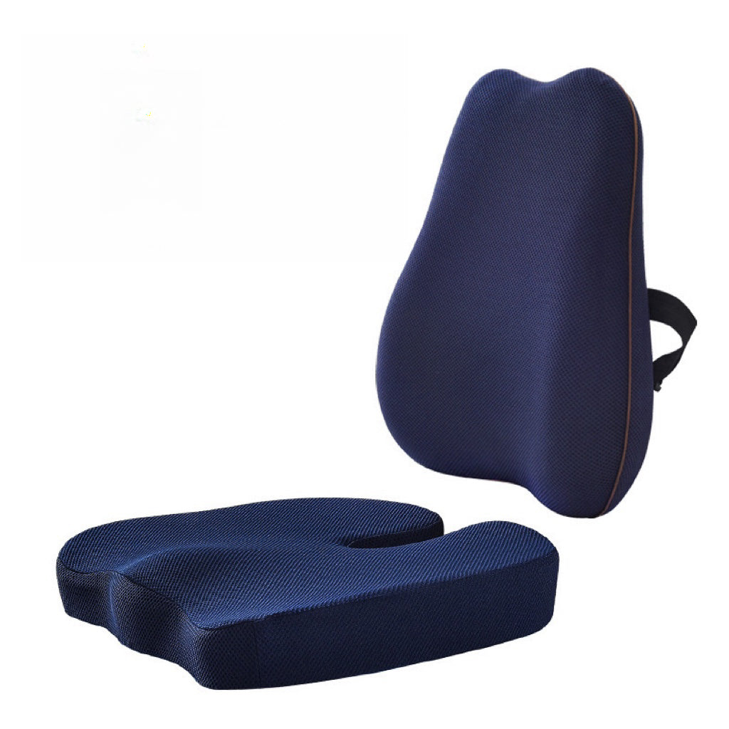 Office Chair Seat Cushion, Car Seat, Lumbar and Back Support Memory Foam Pillow, Tailbone Seat Cushion, Sciatica and Back Pain Relief