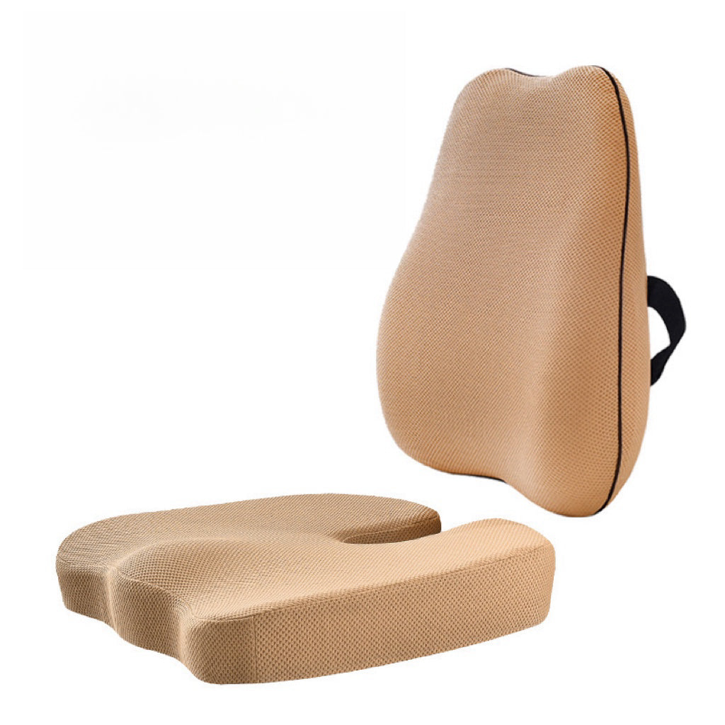 Office Chair Seat Cushion, Car Seat, Lumbar and Back Support Memory Foam Pillow, Tailbone Seat Cushion, Sciatica and Back Pain Relief