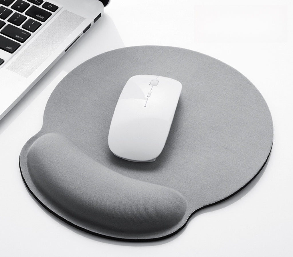 Solid Color Wrist Mouse Pad Computer Mouse Office Girls Memory Foam Anti-Slip Keyboard Hand Rest Resistant to Dirty Boys Hand Pillow