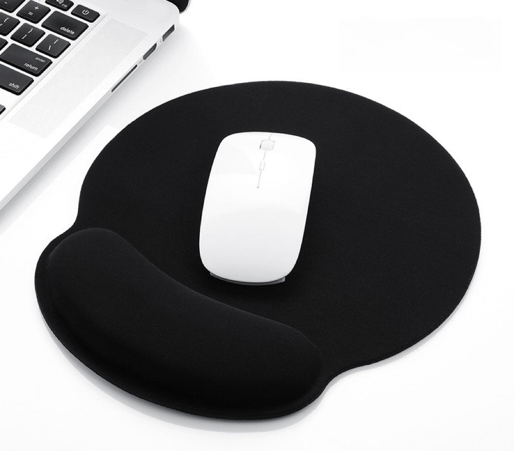 Solid Color Wrist Mouse Pad Computer Mouse Office Girls Memory Foam Anti-Slip Keyboard Hand Rest Resistant to Dirty Boys Hand Pillow